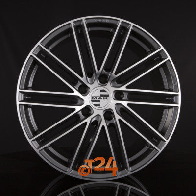 MAK Velgen - LEIPZIG Gun Metal Mirror Face - 21 inch