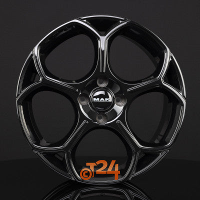 MAK Velgen - MONZA Gloss Black - 17 inch