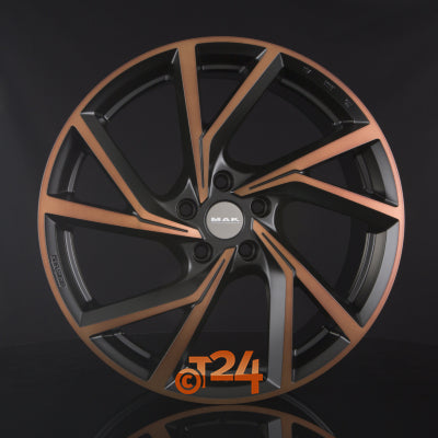 MAK Velgen - KASSEL Black & Bronze - 18 inch