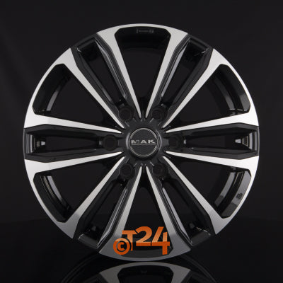 MAK Velgen - SAFARI 6 Black Mirror - 18 inch