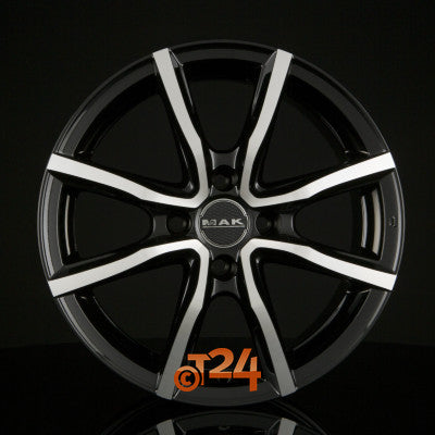 MAK Velgen - MILANO 4 Black Mirror Face - 15 inch