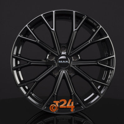 MAK Velgen - ASPHALT Gloss Black - 21 inch