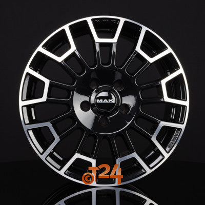 MAK Velgen - NOMAD Black Mirror Face - 20 inch