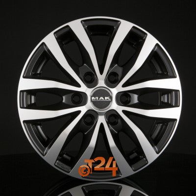 MAK Velgen - LOAD 6 Ice Black - 16 inch