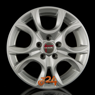 MAK Velgen - TORINO Silver - 17 inch