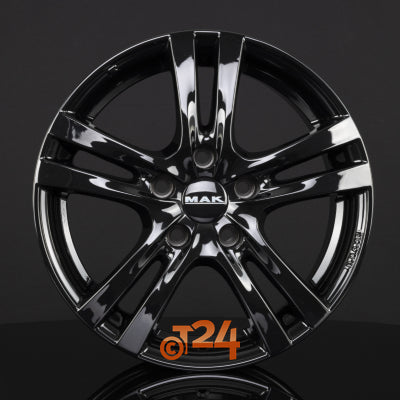 MAK Velgen - ZENITH Gloss Black - 15 inch