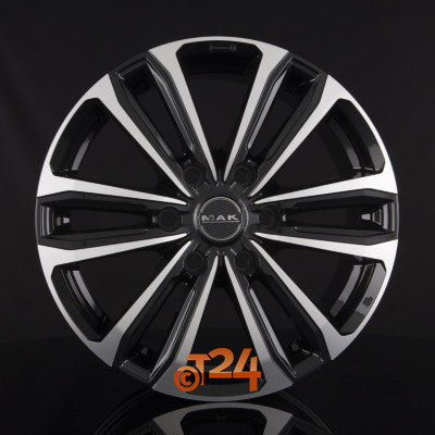 MAK Velgen - SAFARI 6 Black Mirror - 17 inch