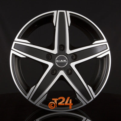 MAK Velgen - KING 5 Ice Black - 16 inch