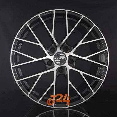 MAK Velgen - MONACO Black Mirror Face - 20 inch