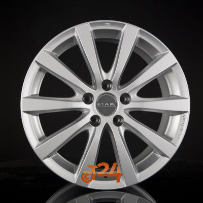 MAK Velgen - IGUAN Silver - 14 inch