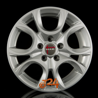 MAK Velgen - TORINO Silver - 17 inch