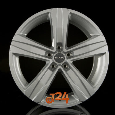 MAK Velgen - STONE 5 Silver - 17 inch