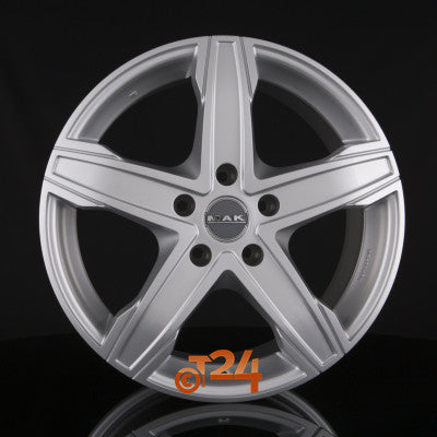 MAK Velgen - KING 5 Silver - 16 inch