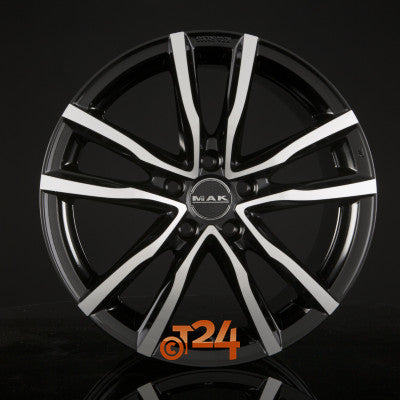 MAK Velgen - MILANO 5 Black Mirror Face - 16 inch