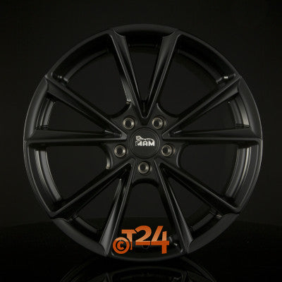 MAM Velgen - MAM A5 Matt Black Painted  - 18 inch