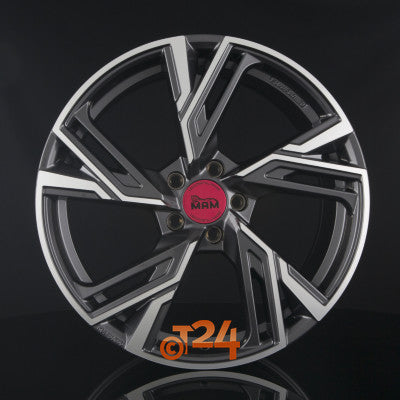 MAM Velgen - MAM RS5 Palladium Front Polish  - 19 inch