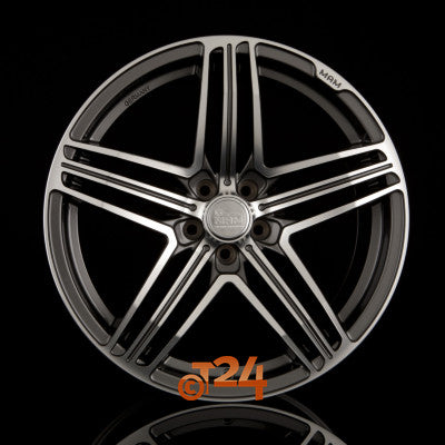 MAM Velgen - MAM 11 Titan Grey Front Polish  - 18 inch