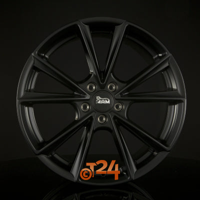 MAM Velgen - MAM A5 Matt Black Painted  - 20 inch