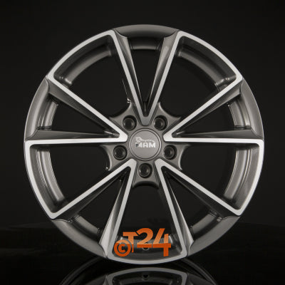 MAM Velgen - MAM A5 Palladium Front Polished  - 19 inch