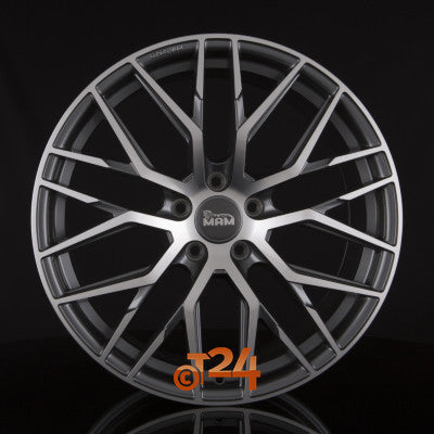 MAM Velgen - MAM RS4 Palladium Front Polish  - 19 inch