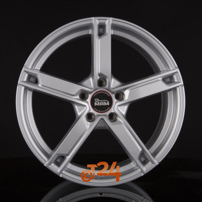 MAM Velgen - MAM W4 Silver Painted  - 18 inch