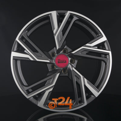 MAM Velgen - MAM RS5 Palladium Front Polish  - 20 inch