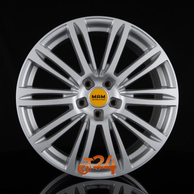 MAM Velgen - MAM A4 Silver Painted  - 17 inch