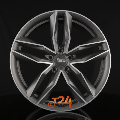 MAM Velgen - MAM RS3 Matt Palladium Front Polish  - 18 inch