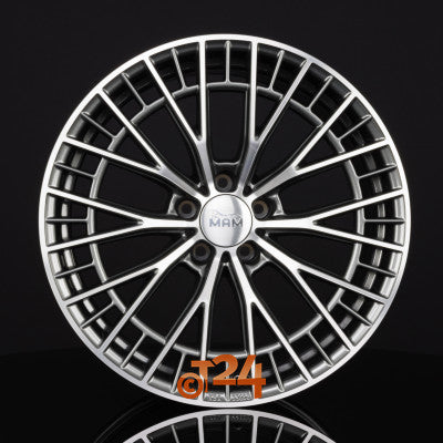 MAM Velgen - MAM GT2 Palladium Front Polish  - 19 inch