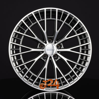 MAM Velgen - MAM GT2 Palladium Front Polish  - 19 inch