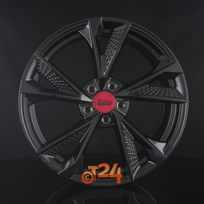 MAM Velgen - MAM RS6 Black Painted  - 20 inch