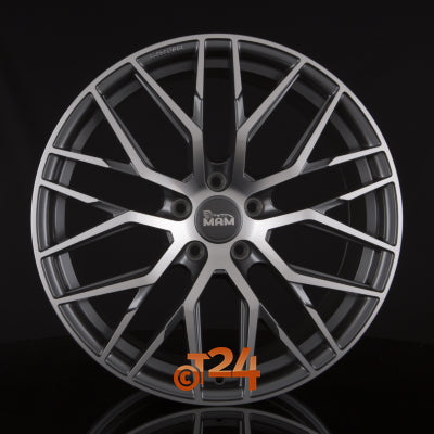 MAM Velgen - MAM RS4 Palladium Front Polish  - 20 inch
