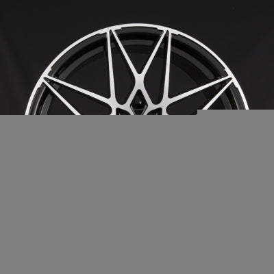 MAM Velgen - MAM B2 Black Front Polish  - 19 inch