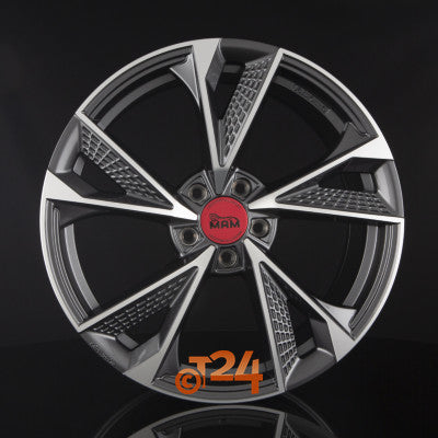 MAM Velgen - MAM RS6 Palladium Front Polish  - 20 inch