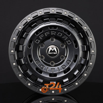 MOTEC Velgen - R-CROSS (MOF1) Matt Schwarz Ring Matt Schwarz - 17 inch