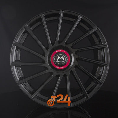 MOTEC Velgen - TORNADO REVOLUTION (MCT9R) Schwarz - 19 inch