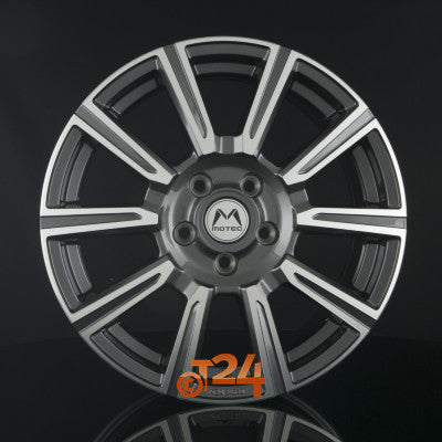 MOTEC Velgen - WM1-VANTASTIC Grau Poliert - 17 inch