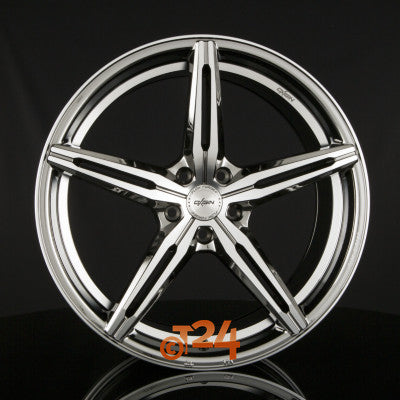 OXIGIN Velgen - OX23 DIAMOND Black Chrome Polish  - 19 inch