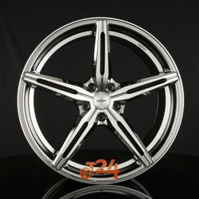 OXIGIN Velgen - OX23 DIAMOND Black Chrome Polish  - 20 inch