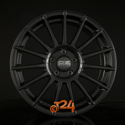 OZ Velgen - SUPERTURISMO LM Matt Black + Silver Lettering - 19 inch