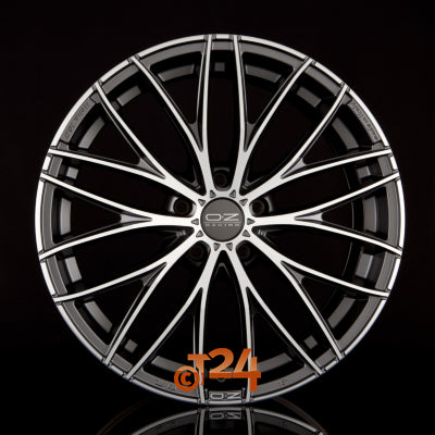 OZ Velgen - ITALIA 150 Matt Dark Graphite Diamond Cut - 19 inch