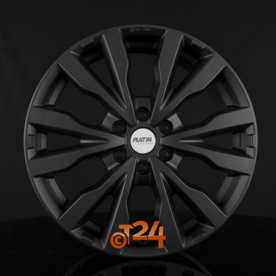 PLATIN Velgen - P 86 Black Matt - 16 inch