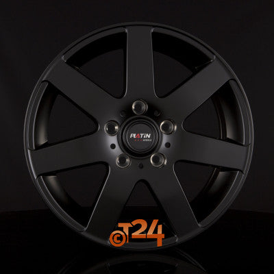 PLATIN Velgen - P 04 Matt Black - 16 inch