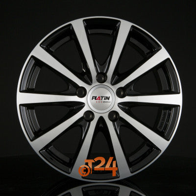 PLATIN Velgen - P 69 Schwarz Poliert - 15 inch