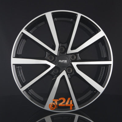 PLATIN Velgen - P 95 Diamant Schwarz Frontpoliert - 17 inch