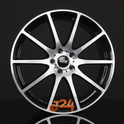PLATIN Velgen - P 113 Black Polished - 20 inch