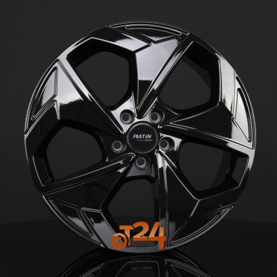 PLATIN Velgen - P 104 Glossy Black - 20 inch