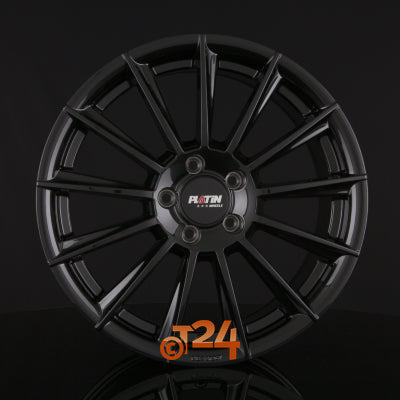 PLATIN Velgen - P 74 Black Shiny - 18 inch