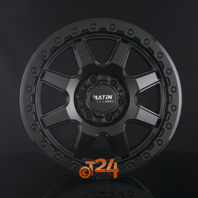PLATIN Velgen - P 111 Black Glossy - 18 inch