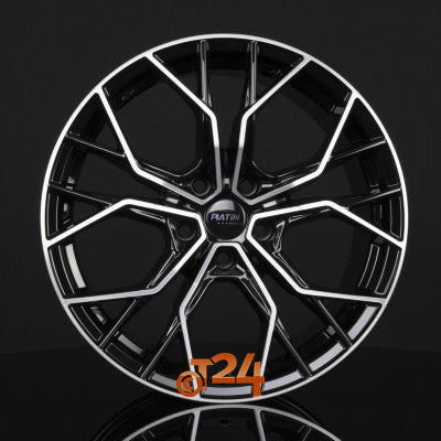 PLATIN Velgen - P 118 Black Polished - 18 inch